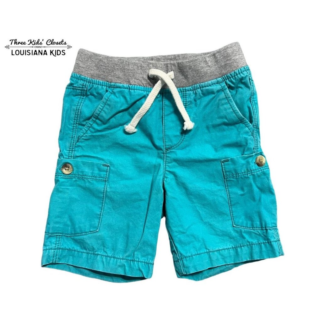 Old Navy 2T Bright Blue Pull-On Drawstring Shorts